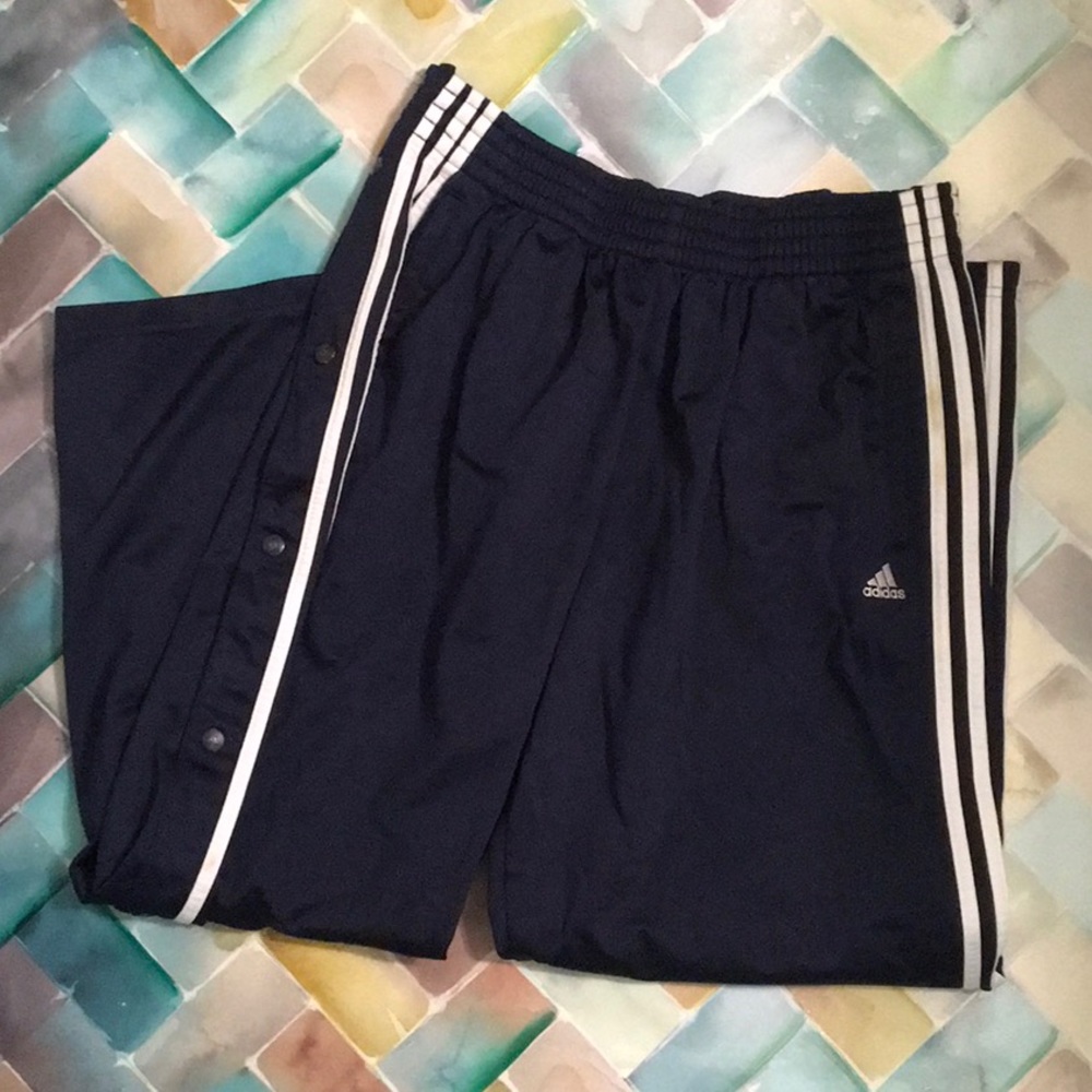 Men’s dark blue Adidas pants